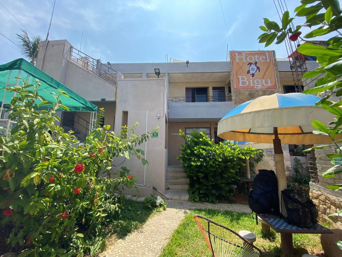 Hotel Bigu Puerto Escondido  Buitenkant foto
